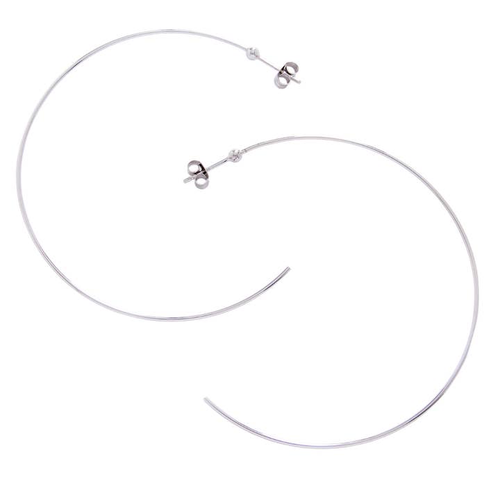 Belinda Jewelz - Wholesale Hoop Earrings - Faye Bullseye Lightweight Large Hoops0