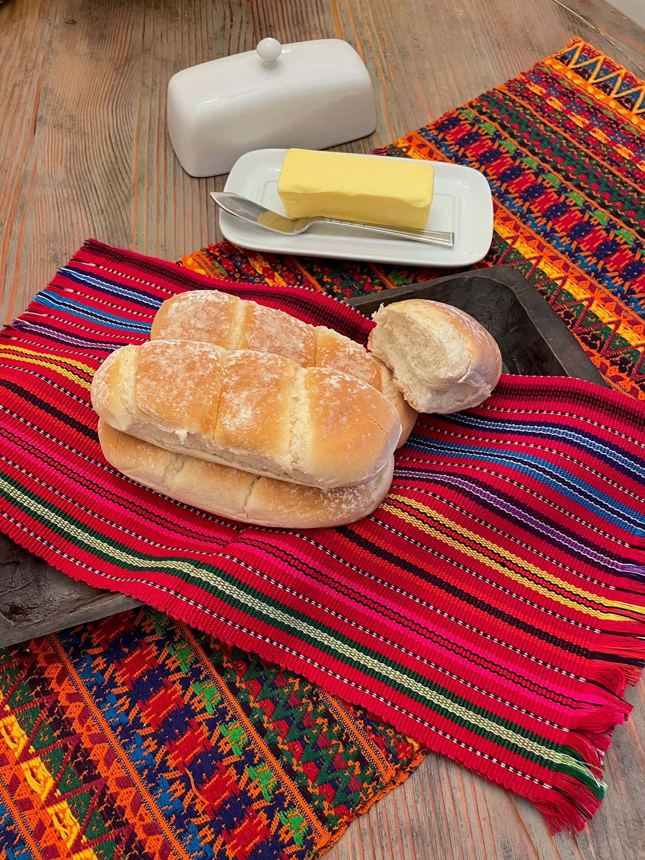 GUATEARTISAN – Engroshandel Middags- og stofserviet – Håndvævede farverige tortillaindpakninger/kludservietter0