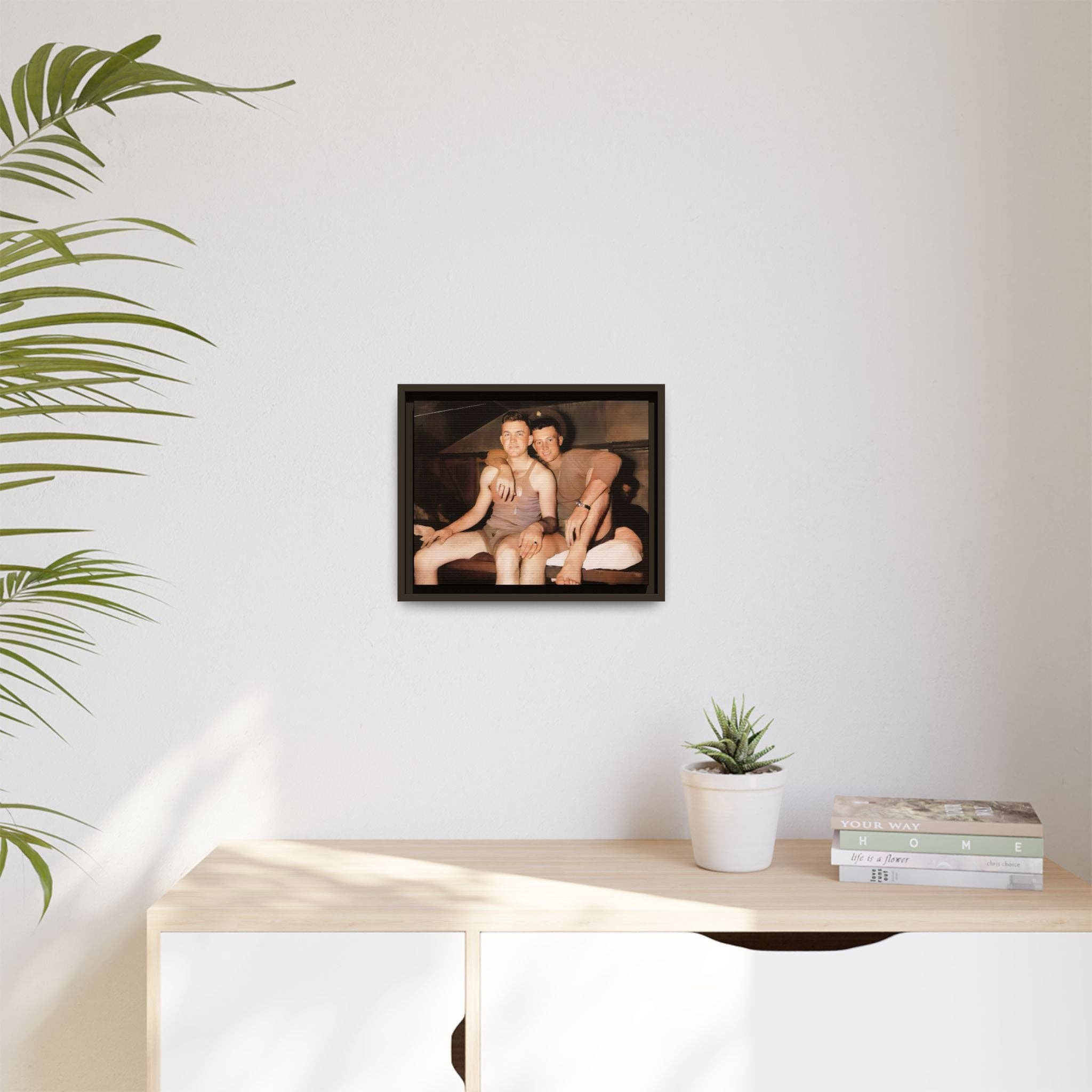 Walt & Pete - Wholesale Photograph - paire 100 | Framed Vintage Photo - Matte Canvas10