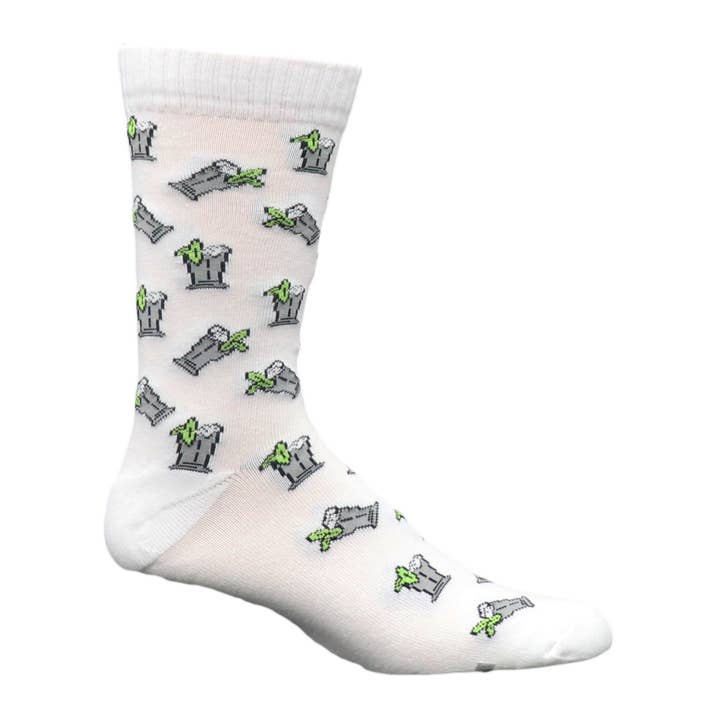 Derby Time Kentucky Mint Julep Crew Strømper for engroshandel hos Moxy Socks