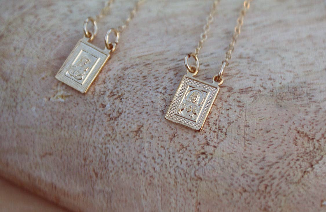 Naomi's Happy Place Shop - Wholesale Pendant/Charm Necklace - Scapular Necklace17