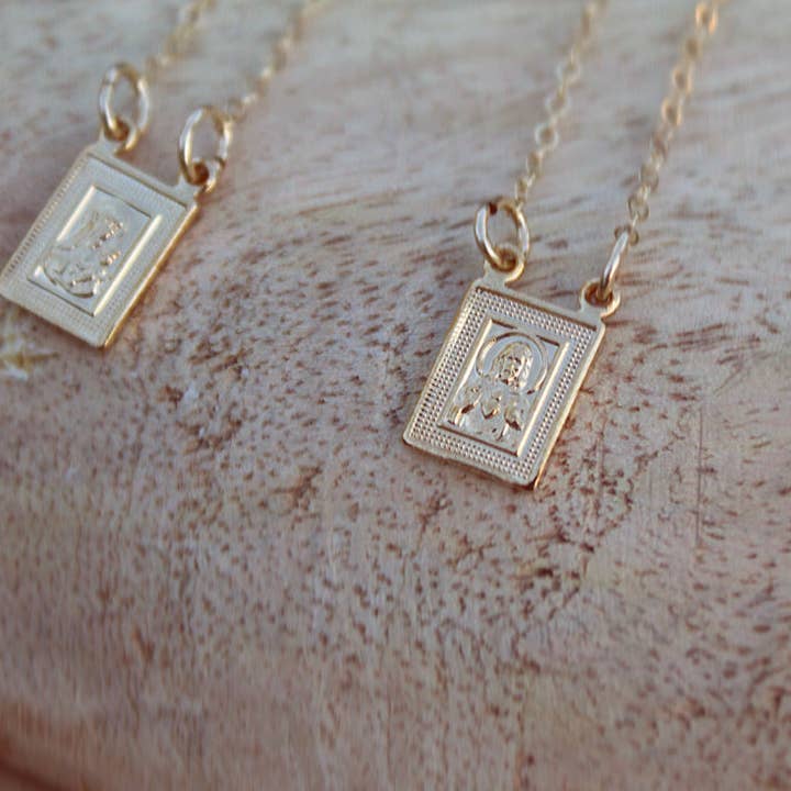 Naomi's Happy Place Shop - Wholesale Pendant/Charm Necklace - Scapular Necklace17