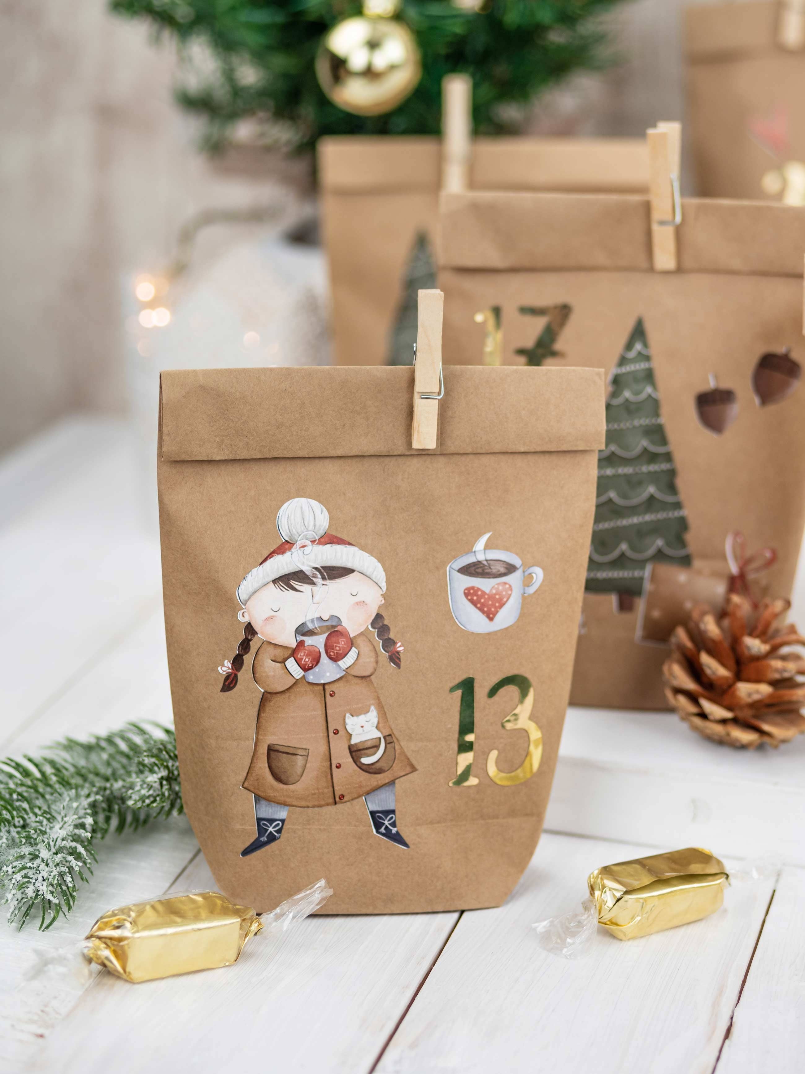 Papierdrachen - Venta al por mayor Calendario de Adviento - Adv Motiv - patinador sobre hielo2