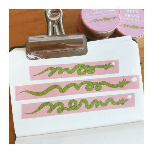 Nastro adesivo Washi Wiggly Wyrm per la vendita all'ingrosso da parte di Sydney Warnes