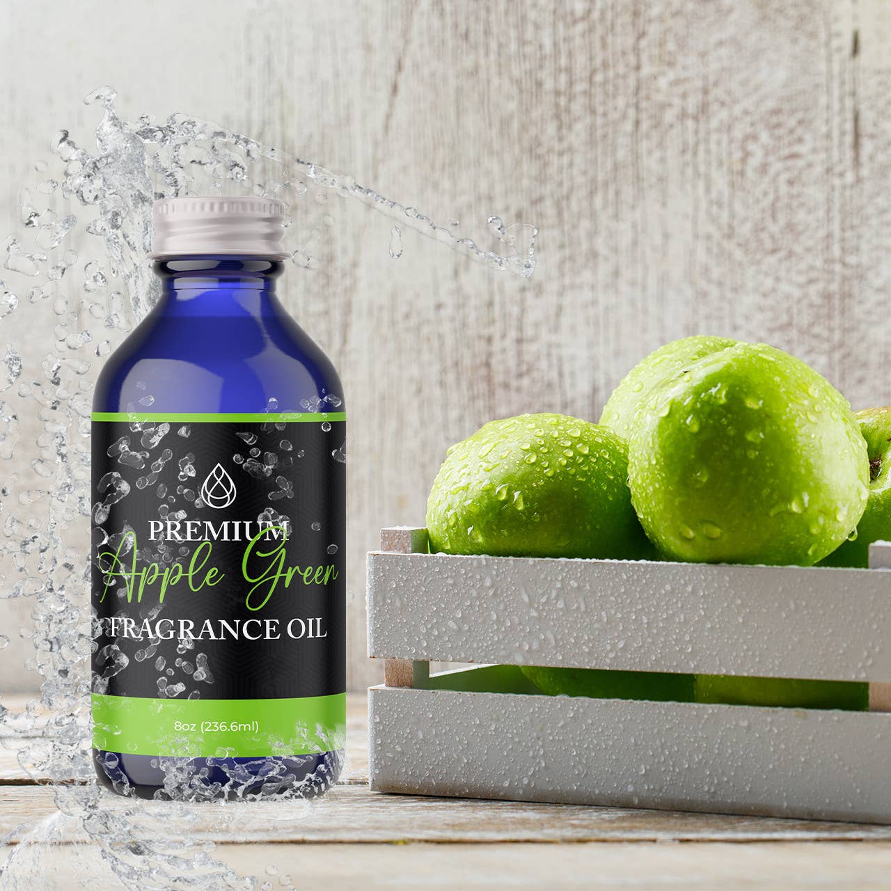 The Midwest Sea Salt Company – wholesale Doftolja – Äppelgrön Premium Doftolja3