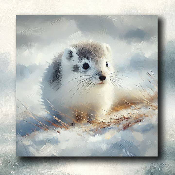 Arktisk lemming køleskabsmagnet - trendy lavprisvarer til butik for engroshandel hos frostedgrey