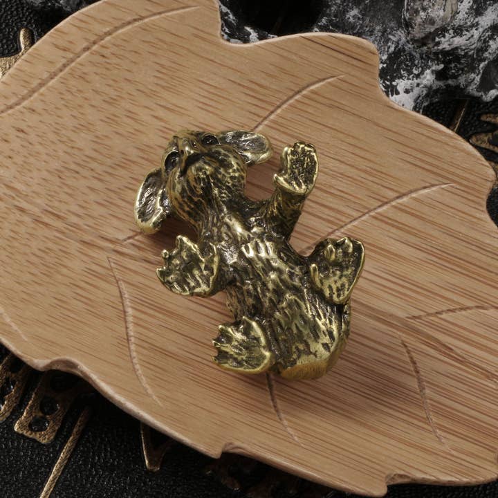 Gemcohub – Estatueta decorativa por atacado – Ornamentos de Animal Koala de Latão Miniatura Modelo2