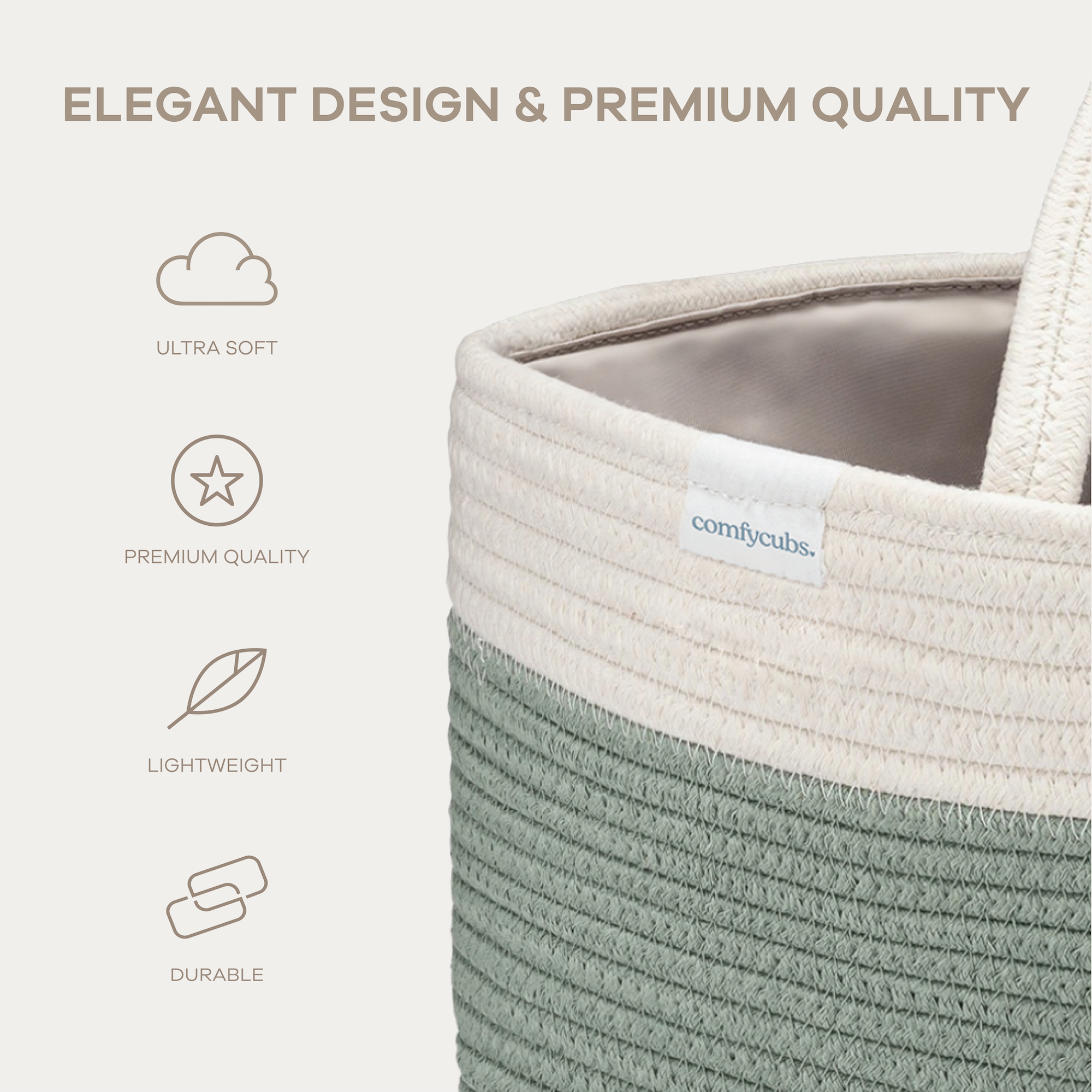 Comfy Cubs – Engroshandel Blespand - Baby – Ble Caddy Organizer fra Comfy Cubs2