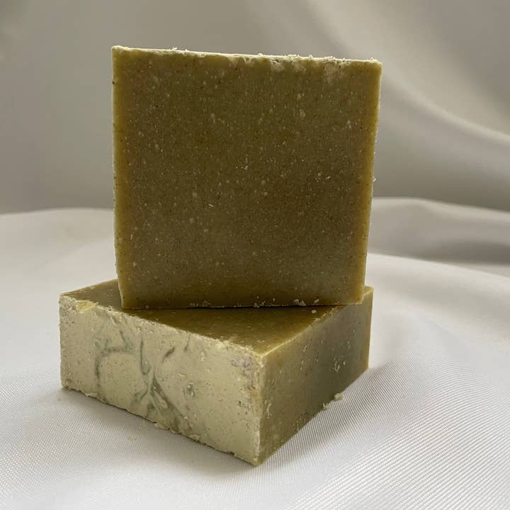 Green Tea & White Pear Soap Bar for wholesale by Haven Bath & Body Co.