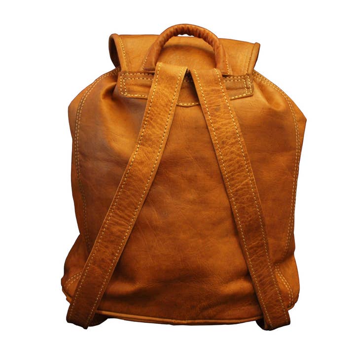 BERBER LEATHER - Wholesale Backpack - Women's - Large Leather Rucksack6