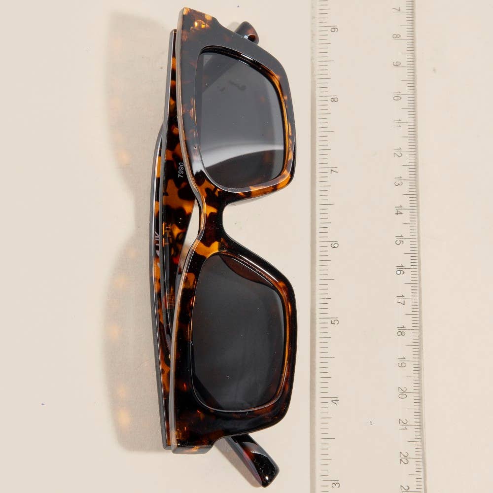 ASSORTED Acetate Rectangle Sunglasses Set for wholesale on Faire3