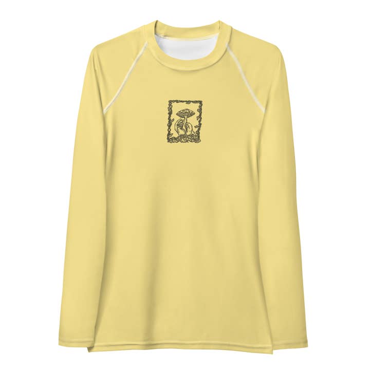 Rashie für Damen - Mushroom Yellow für den Großhandel von Bønita Clothing