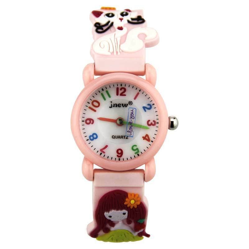 WoodWristCo – wholesale Wrist watch – Child – Cartoon Children's Waterproof Cute Quartz Watches4