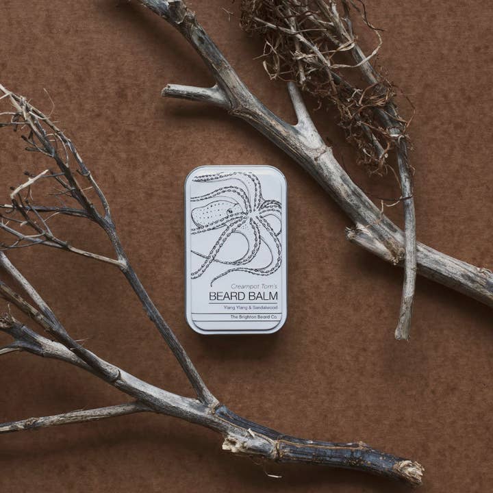 The Brighton Beard Co. – wholesale Beard styling product – Creampot Tom's Ylang Ylang & Sandalwood Beard Balm1
