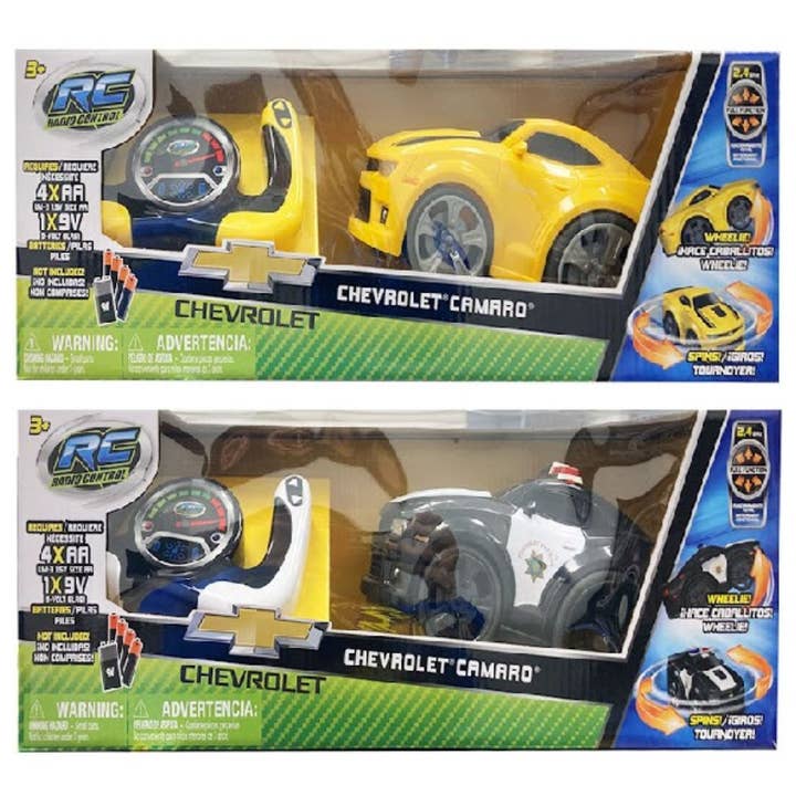 CHEVY FULL FUNCTION CHUNKY RC BANDIT & POLICE ASST for wholesale by Jam'n Products