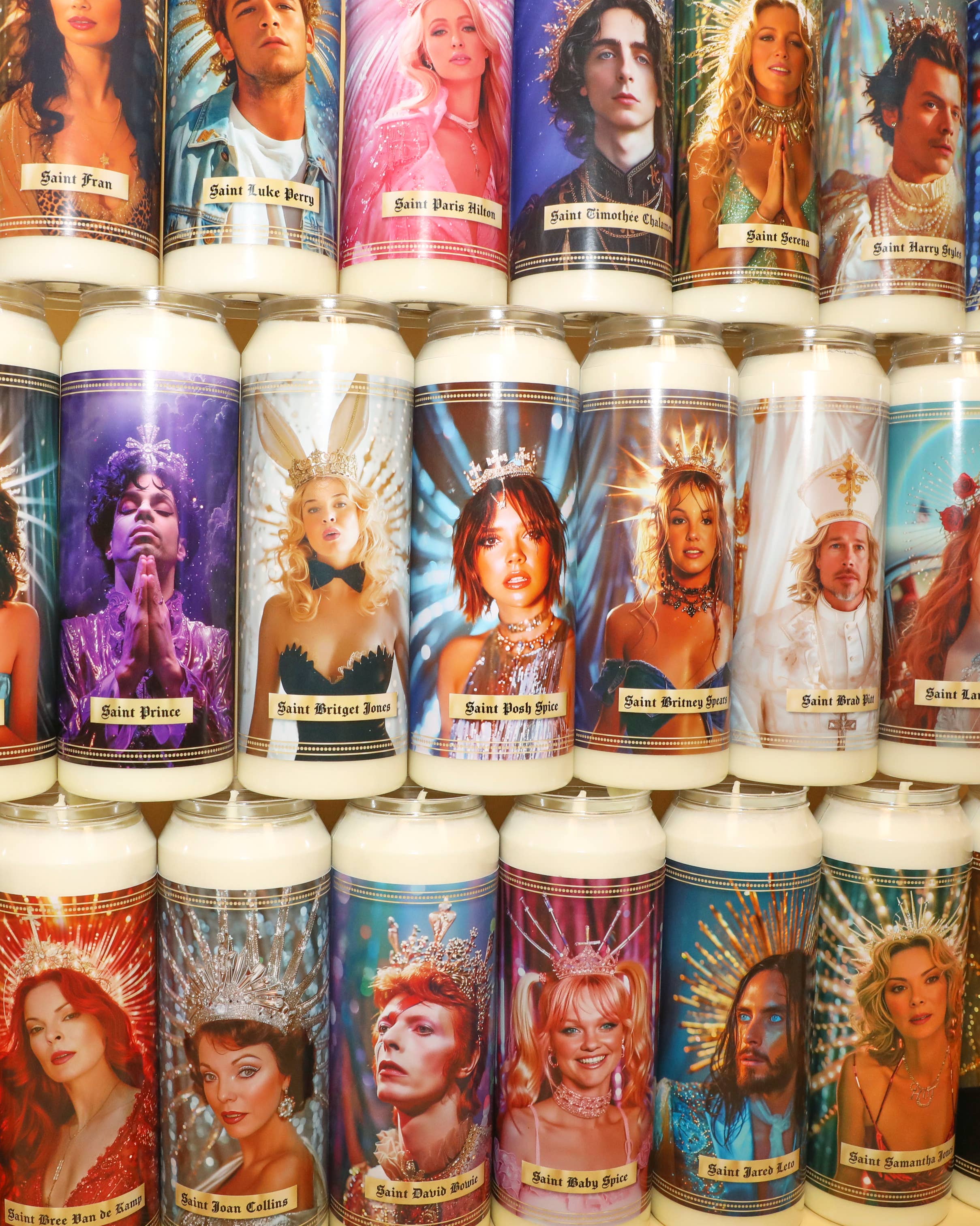 Icon Maniacs - Wholesale Votive Candle - David Bowie candle2