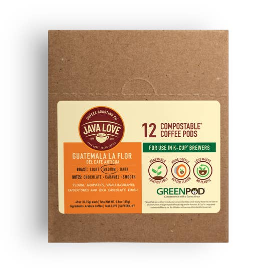 Java Love Coffee Roasting Co - Wholesale Ground Coffee - Guatemala La Flor del Café Antigua K-Cups2
