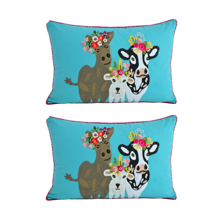 2ABCC23840_TQWN Set/2 UNIONENS STATLIGA GÅRD 16X24 för wholesale av Karma Living