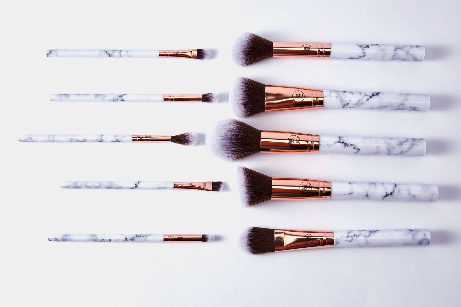 Lurella Cosmetics - Wholesale Make-up brush set - Deluxe Marble Brush Set10