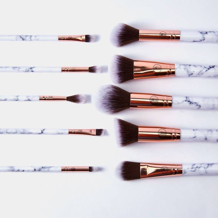 Lurella Cosmetics - Wholesale Make-up brush set - Deluxe Marble Brush Set10