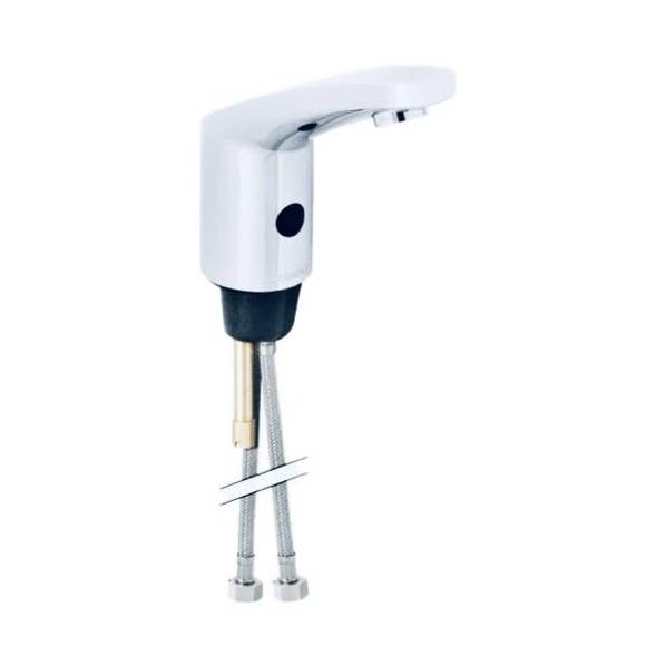 Grifo de lavabo "Public" de Geberit con sensor (electrónico, alimentación de red con interruptor, cromo) para venta al por mayor de SchnappFreude