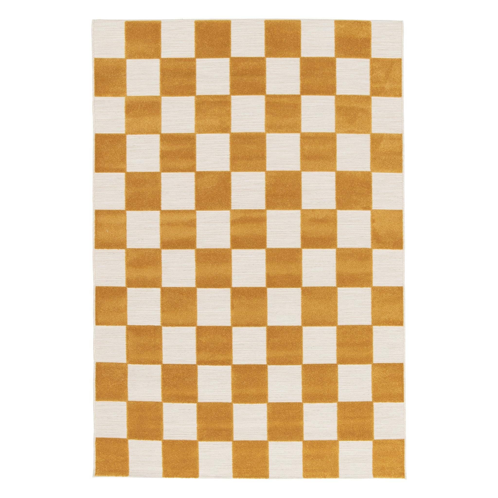 AFK Living – wholesale Matta – Inomhus utomhusmatta platt vävd SMÅ RUTOR0