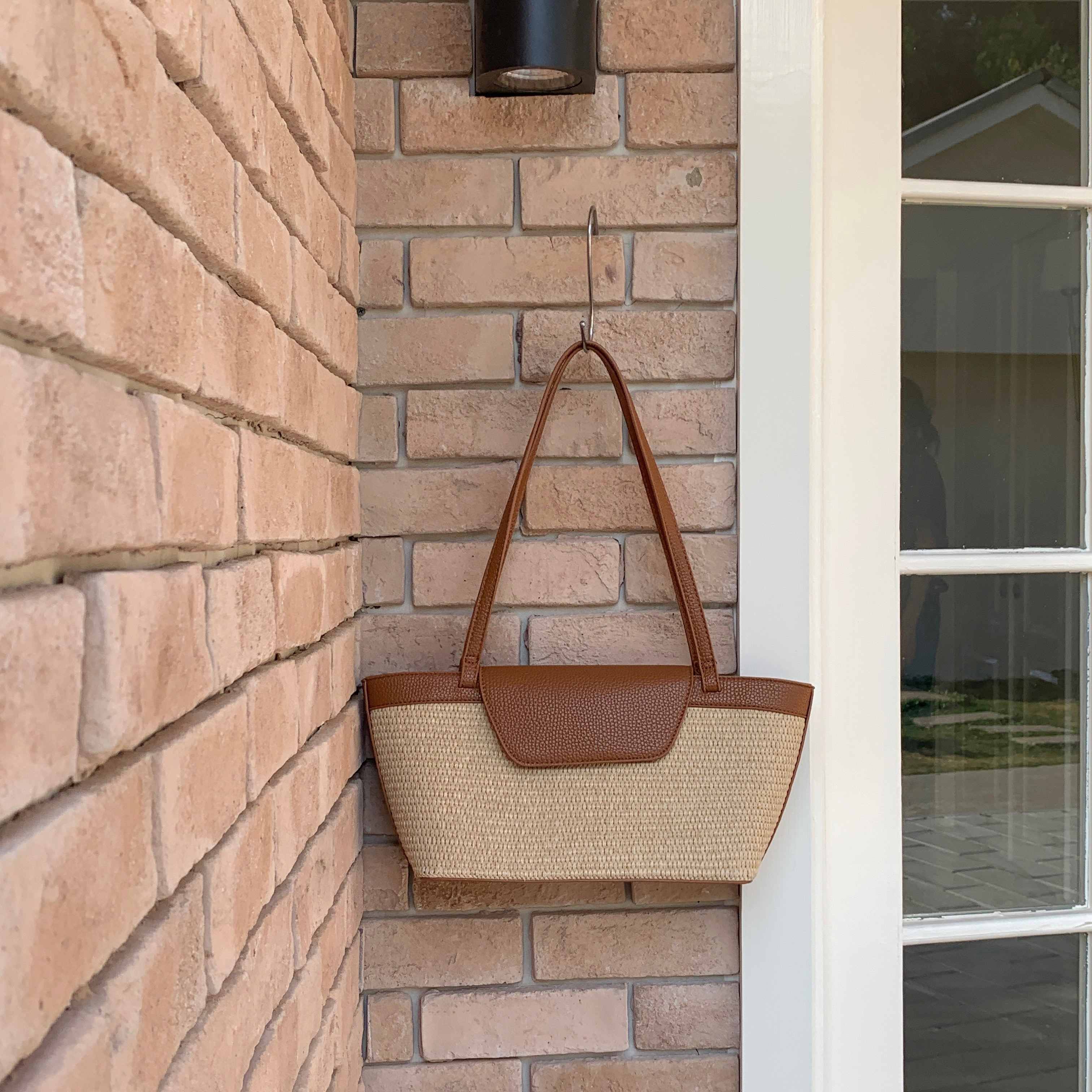 Pretty Persuasions – wholesale Shoulder bag – women's – P25036 Long Straw Shoulder Bag5