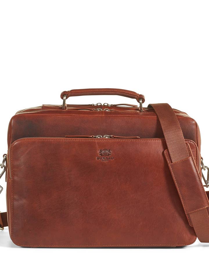 Sac porte-documents Damien Brown pour la vente par Howard London