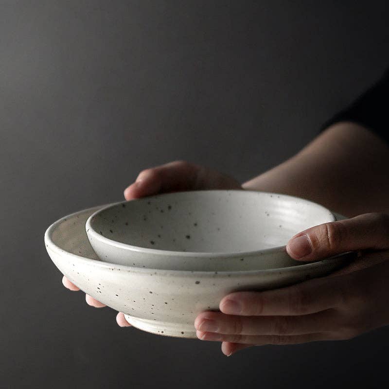 Gohobi （We cover U.S. import duties） – wholesale Dinner plate – Gohobi Jiutu Coarse Pottery Plate9