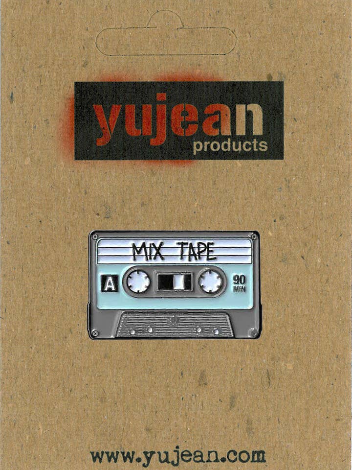 Cassette Enamel Pin-E1148 for wholesale by Yujean