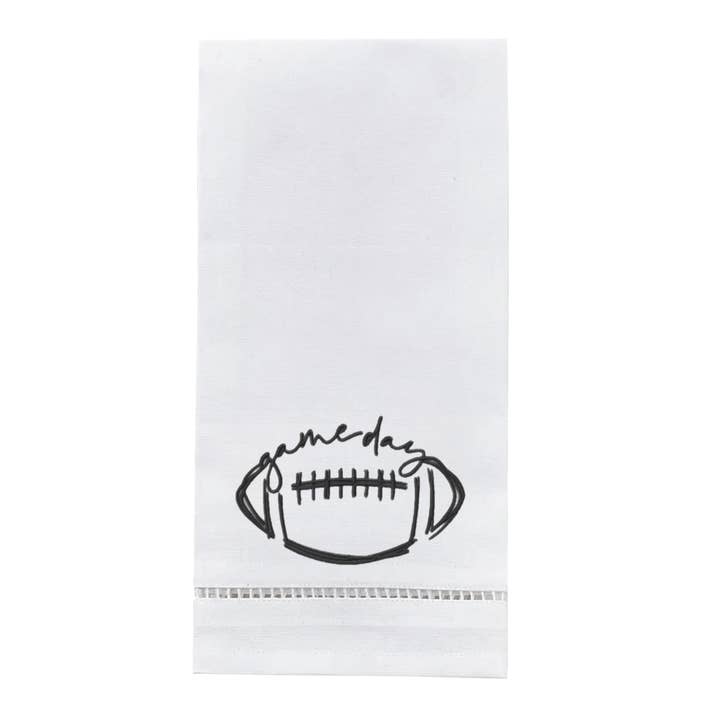 Torchon de cuisine Football Gameday pour la vente par Blythe Embroidery Co.