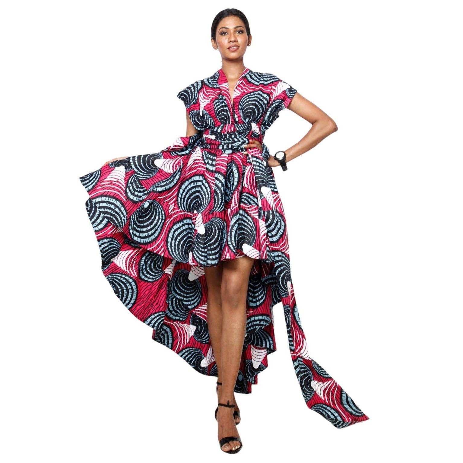 African Stars - Wholesale Dress - Women's - Women's Skirt/Dress Multi Wear Style -- FI-313646