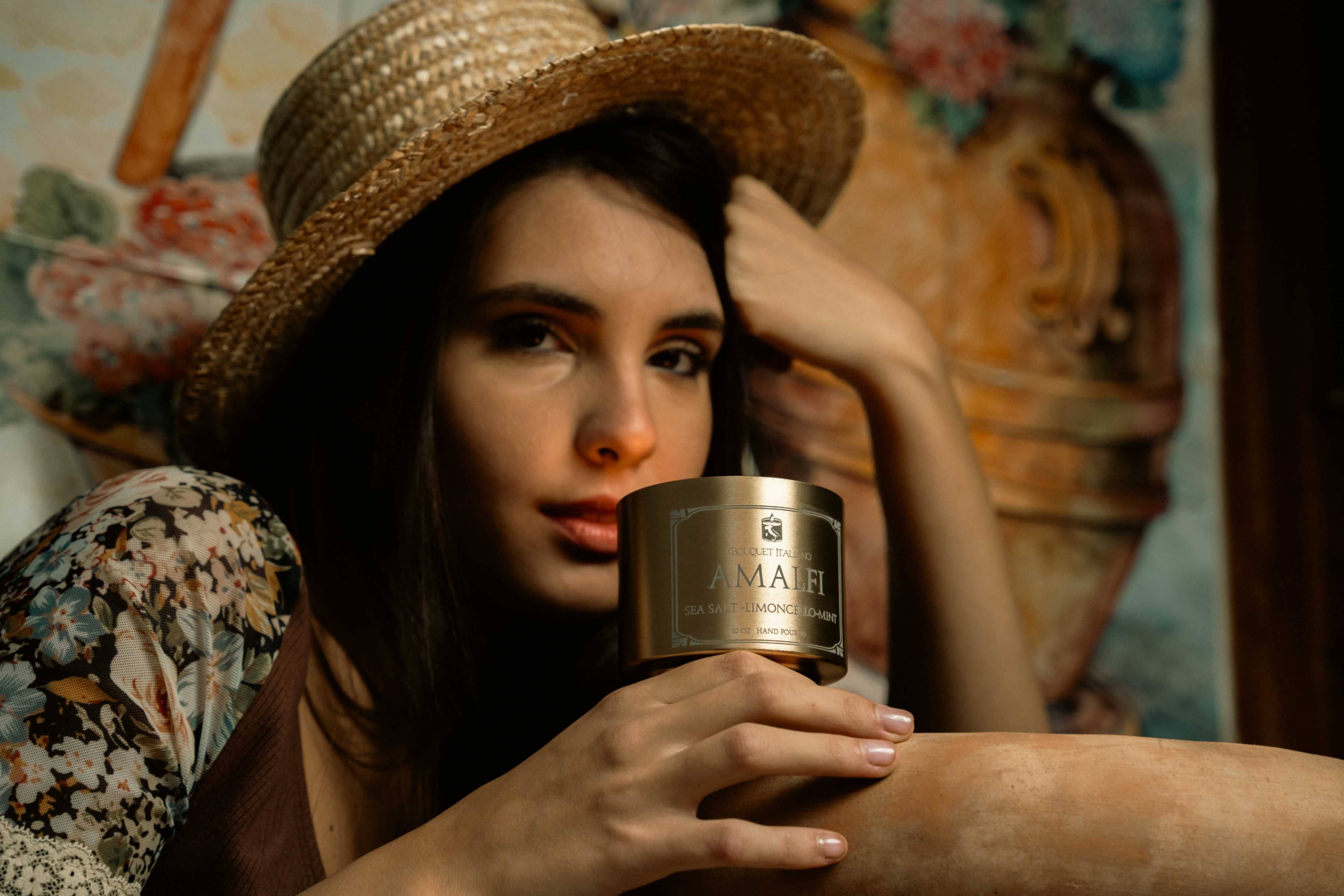 BouquetItaliano – wholesale Jar/filled candle – Amalfi Luxury Scented Candle – Italian Coastal Inspired54