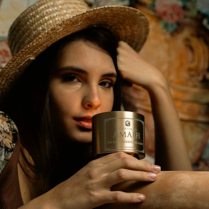 BouquetItaliano – wholesale Jar/filled candle – Amalfi Luxury Scented Candle – Italian Coastal Inspired54