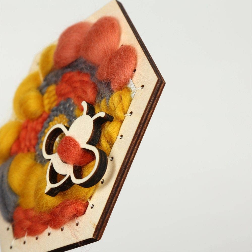 Wool Couture Company - Vendita all'ingrosso Kit per lavoretti fai da te - Kit Telaio da Tessitura a Nido d'Ape2