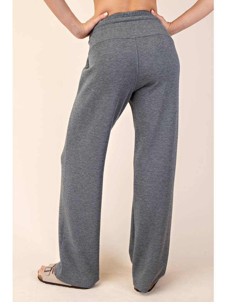 Rae Mode - Wholesale Pants - Women's - MODAL SCUBA STRAIGHT PANT34