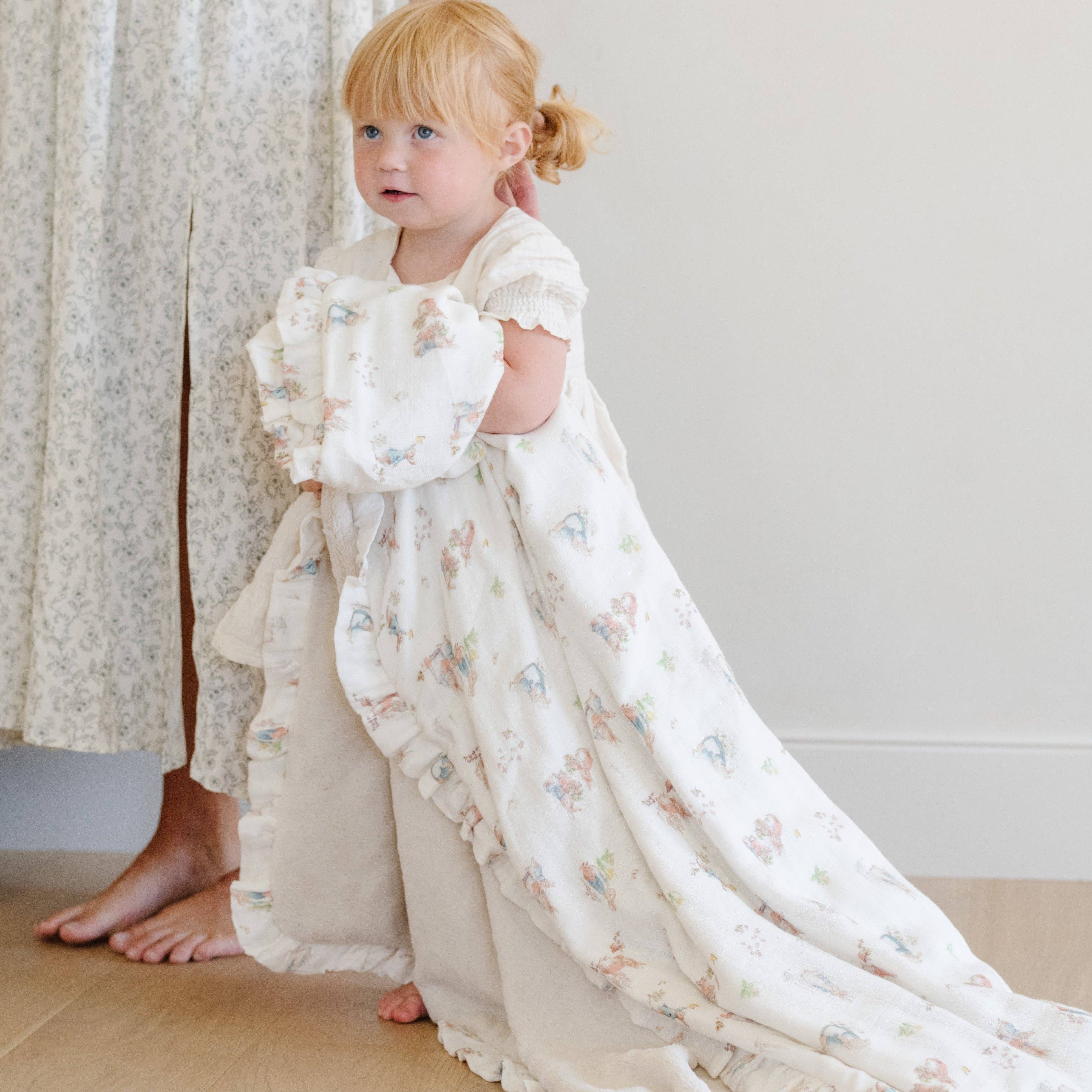 Saranoni - Wholesale Bedding Blanket - Kids & Baby - PETER RABBIT™ BAMBOO RAYON MUSLIN/LUSH BLANKETS4