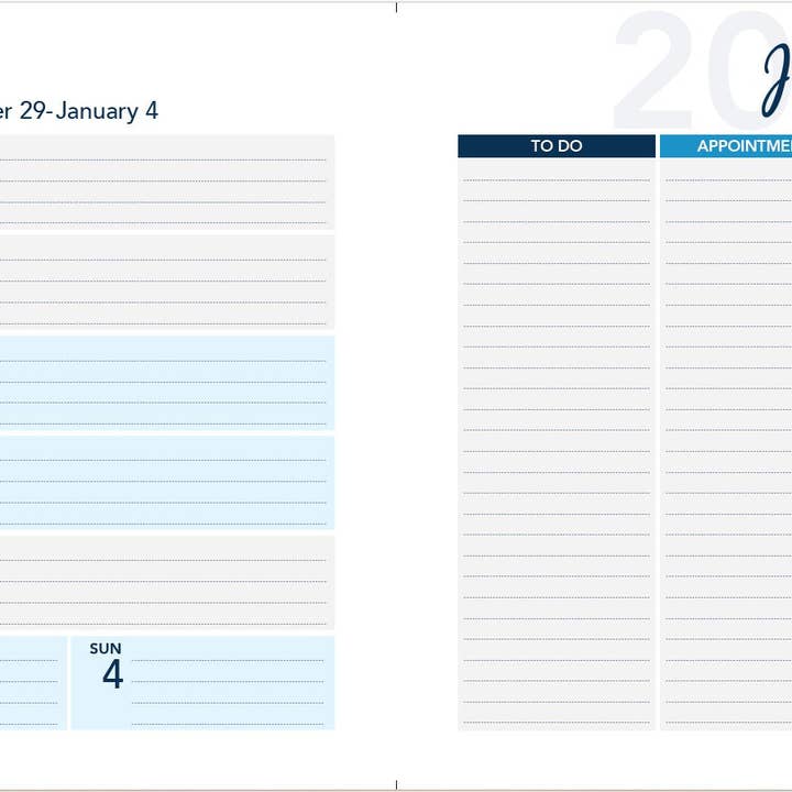 RE-FOCUS THE CREATIVE OFFICE - Wholesale Calendar - 2026 ANNUAL CALENDAR BUNDLE! 3 PACK, One each of Black, White, and Purple7