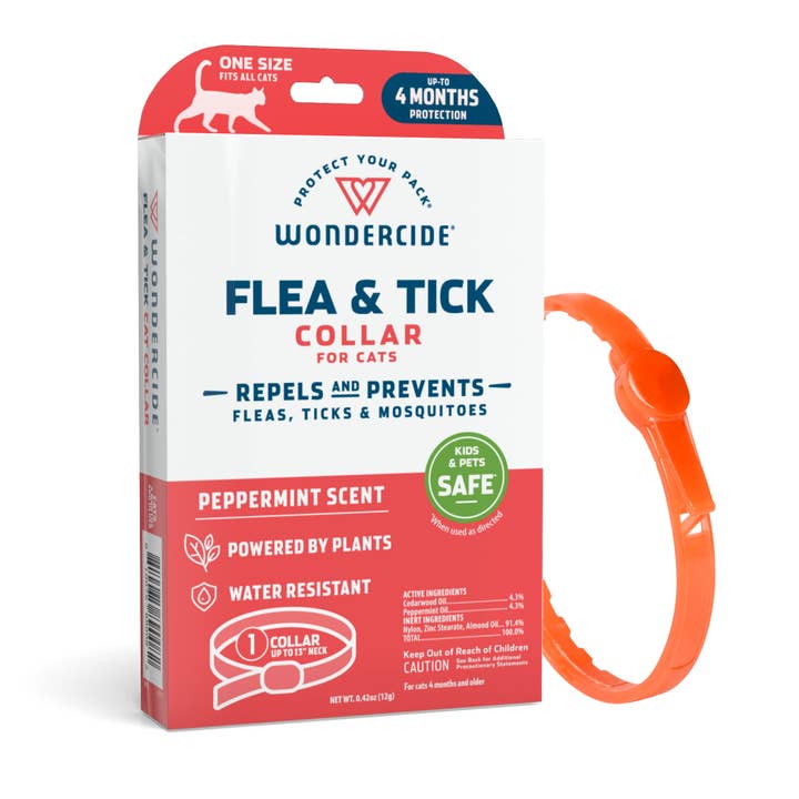 Wondercide Flea & Tick Collar for Cats - Peppermint for wholesale by Pet Palette Distribution