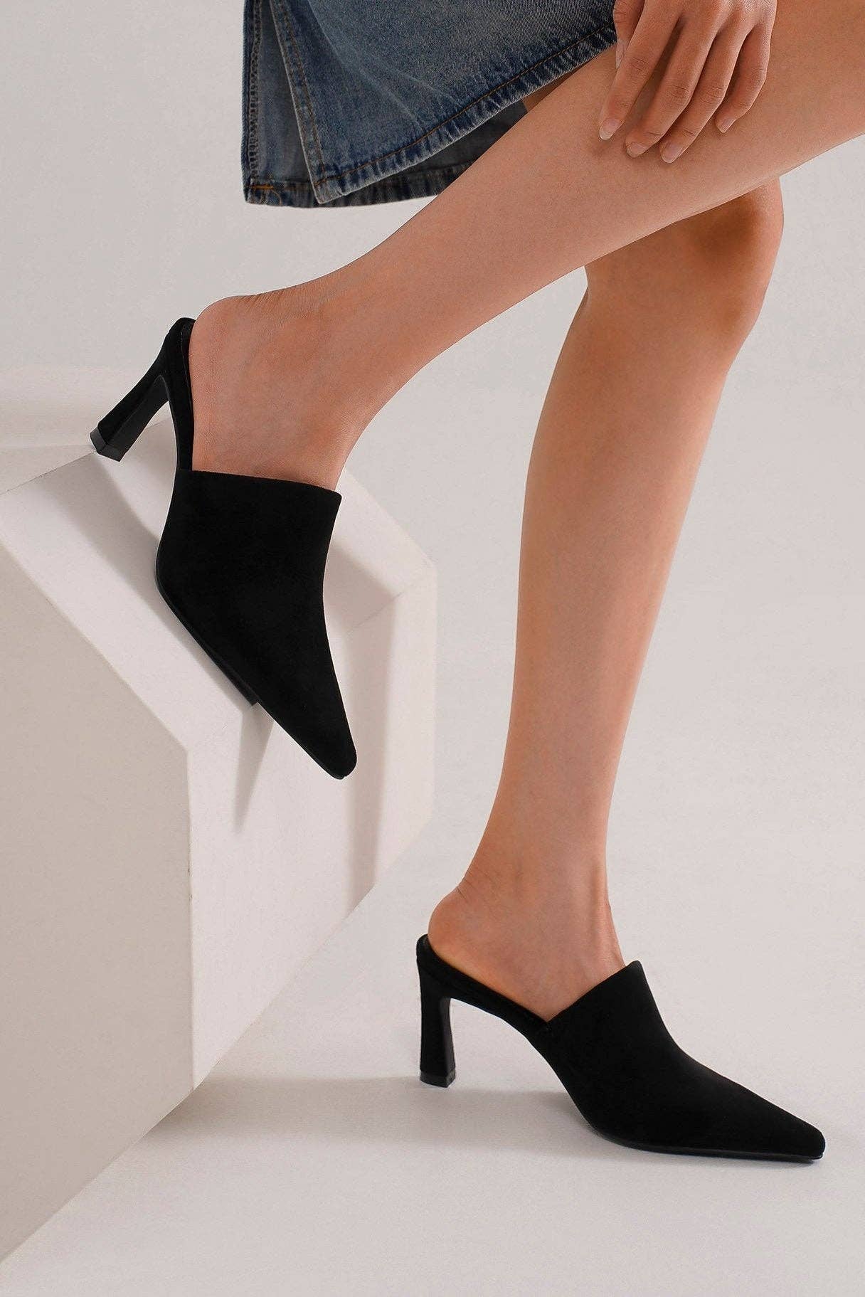 BEAST FASHION - Wholesale High Heels - Women's - TRINEE-06 Mule Heels8