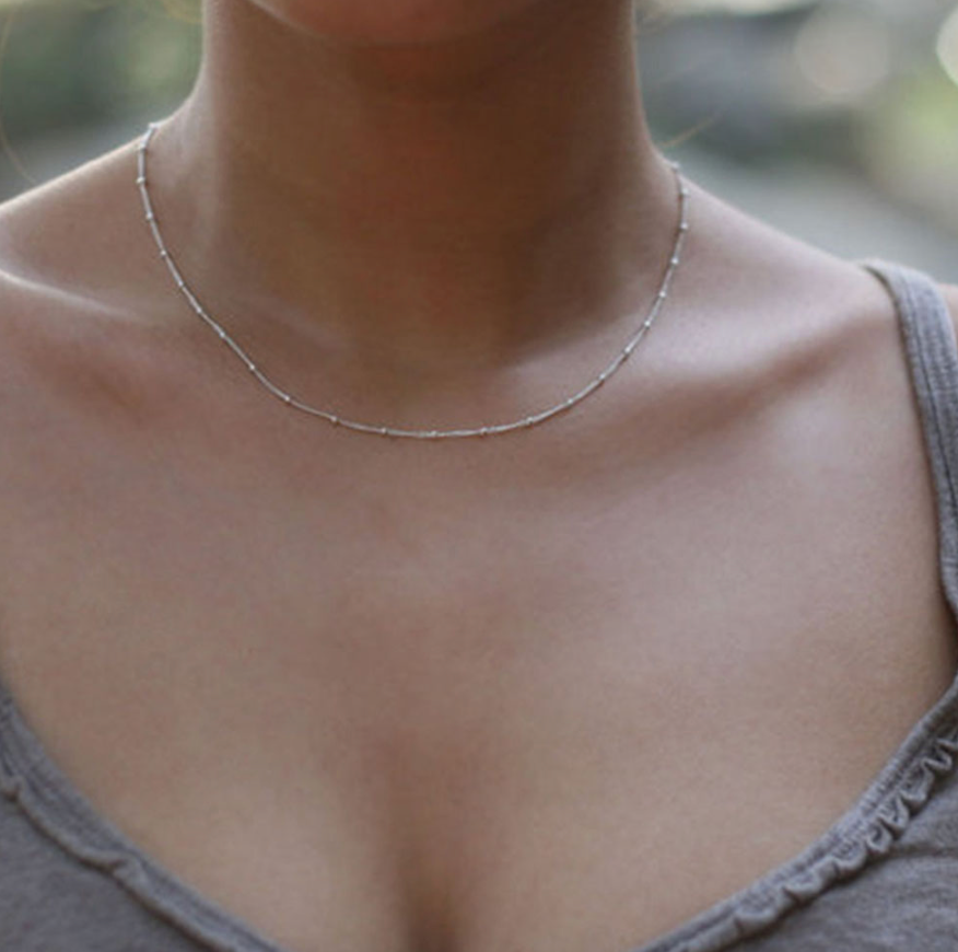 Kate Tuesday Jewelry - Wholesale Choker/Collar - Simple Gold and Silver Choker Necklace1