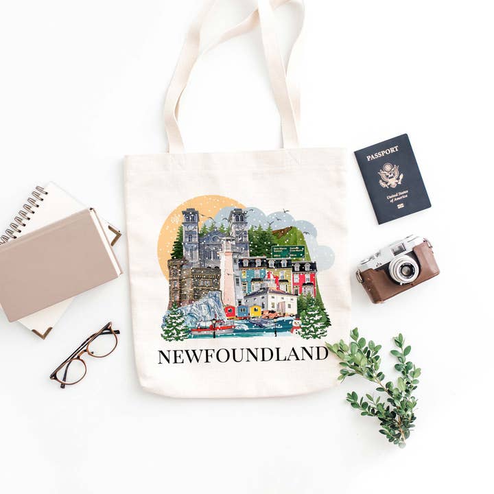 simply blessed shy - Wholesale Tote Bag - Unisex - Newfoundland Canvas Tote Bag 4