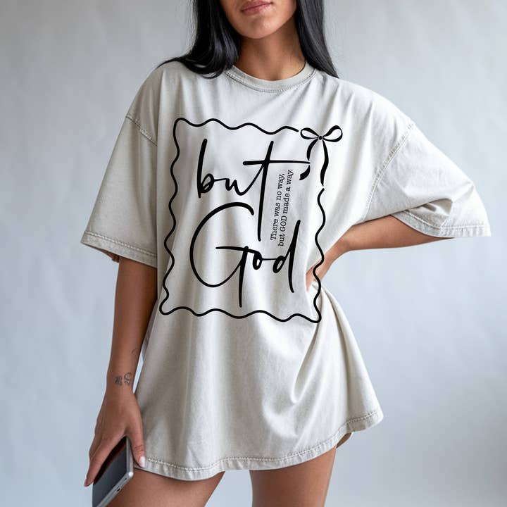 BUT GOD DTF TRANSFER for wholesale by Remi Lee Transfers