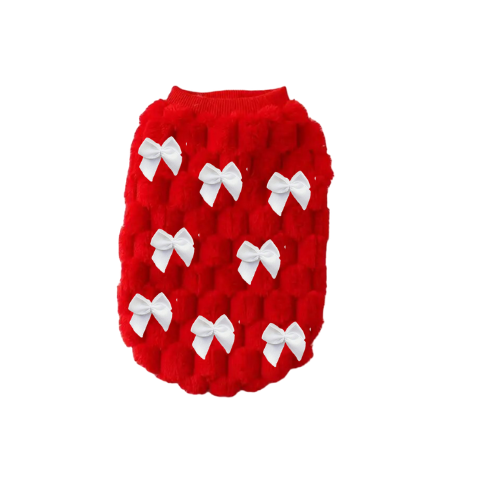 Bark Fifth Avenue - Wholesale Pet Sweater - Dog - My Tiny Bows Furry Dog Sweater1