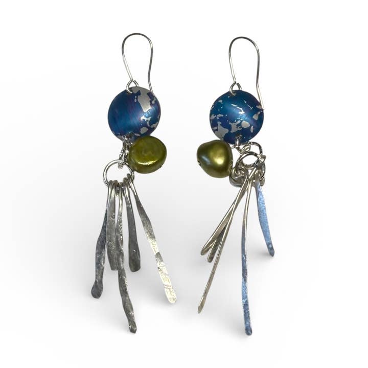 Sirens Whisper Pearl Earrings for wholesale by Rachel Stowe Jewellery