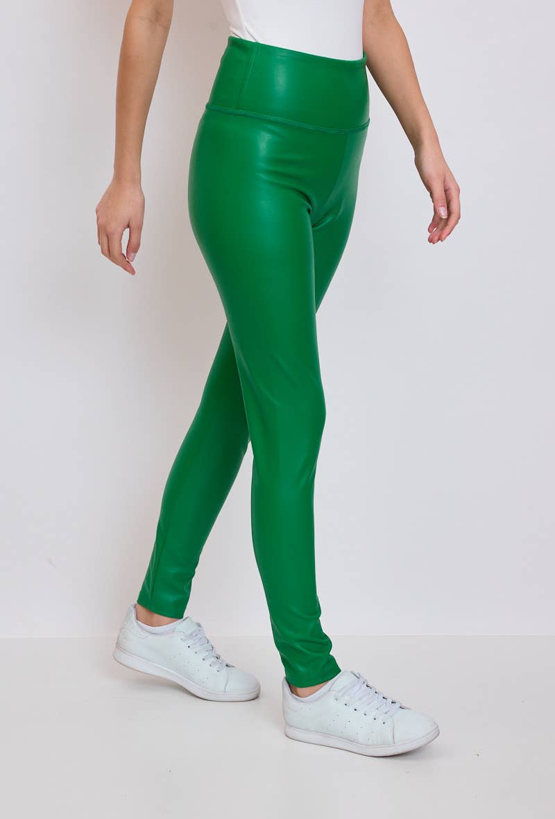 Orice - Wholesale Fashion Leggings - Women's - Slim faux leather leggings - Orice53