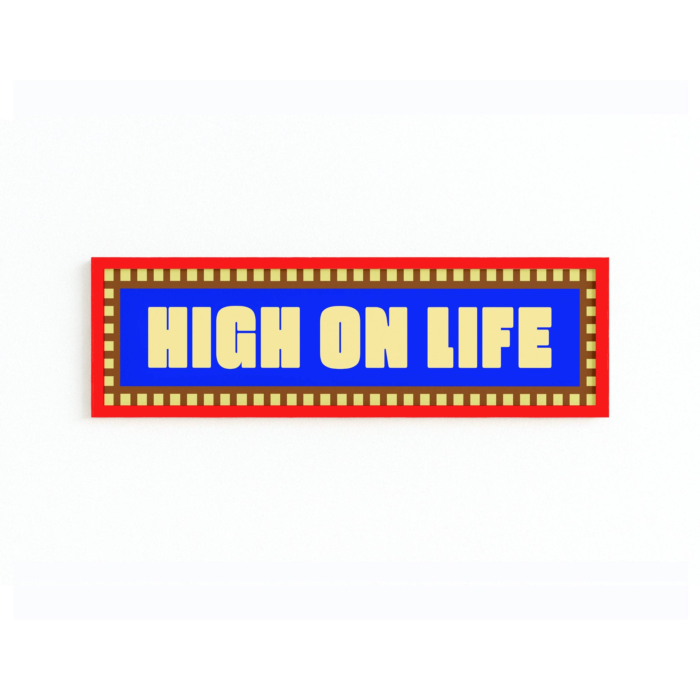 Maddison Ball Creative - Wholesale Art Print - High On Life Panoramic Framed Print2