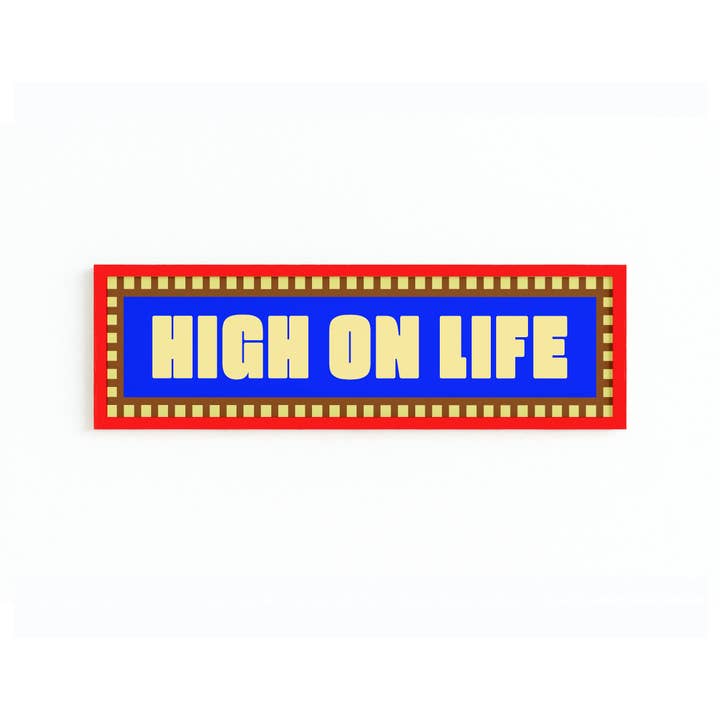 Maddison Ball Creative - Wholesale Art Print - High On Life Panoramic Framed Print2