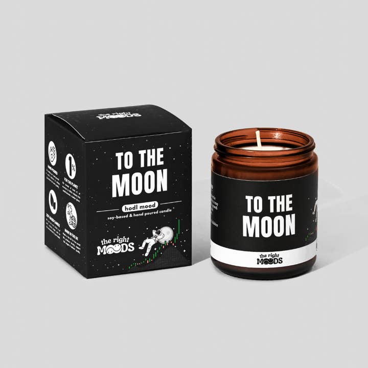The Right Moods Candles – wholesale Jar/filled candle – Funny Gift Candles – CRYPTO MOOD – Scented Handmade Soy wax1