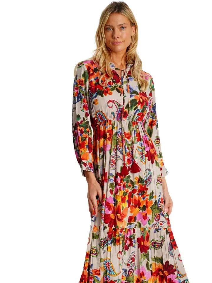 Trending Bohemian Maxi Dresses for wholesale by La Moda Clothing